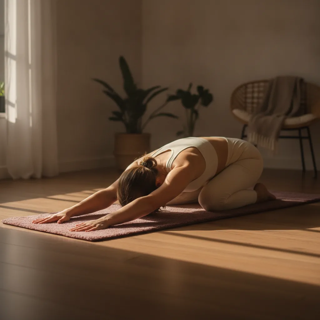 Child pose rest